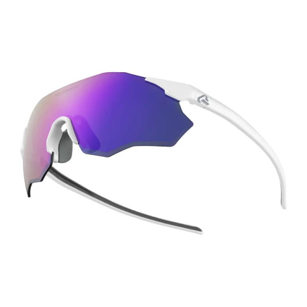 Okulary sportowe, ultralekkie z ochroną UV400 - fioletowe soczewki lustrzane Rockbros 14120012005