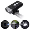 Lampka rowerowa przednia ROCKBROS BR2000 USB IPX6 POWEBANK