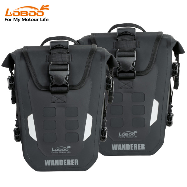 LOBOO WANDERER Nadmuchiwane torby boczne 6L (para)