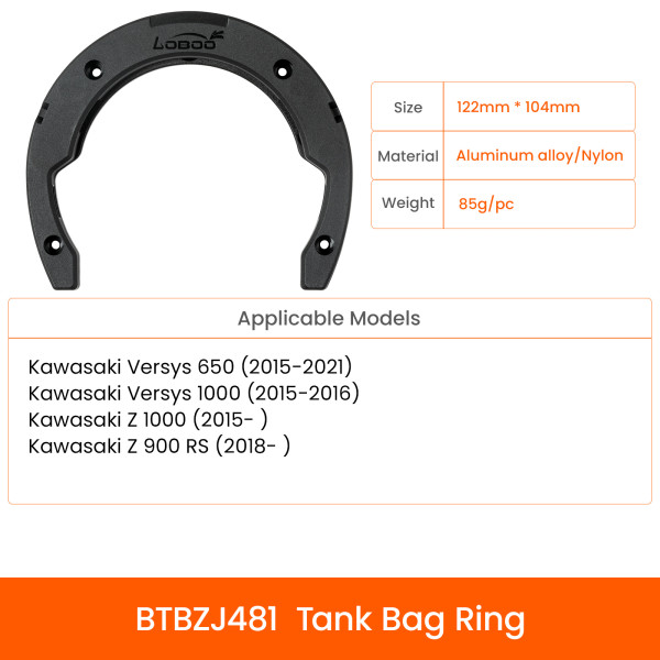 LOBOO Uchwyt Tank Bag KAWASAKI