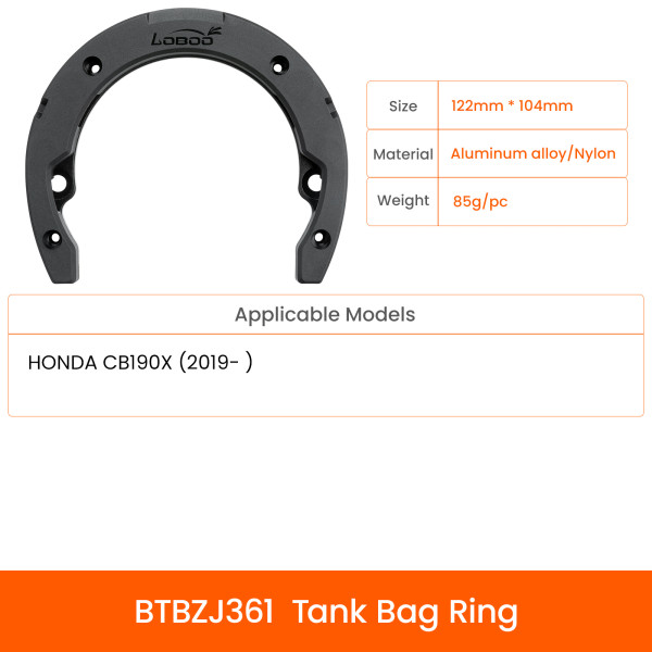 LOBOO Uchwyt Tank Bag HONDA CB190X
