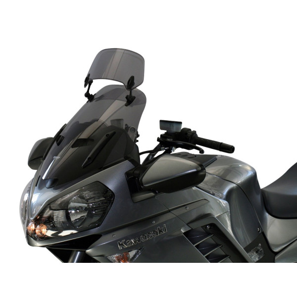 Szyba motocyklowa MRA KAWASAKI GTR 1400, ZGT40A/ZGT40C, 2007-2014, forma XCTM, przyciemniana