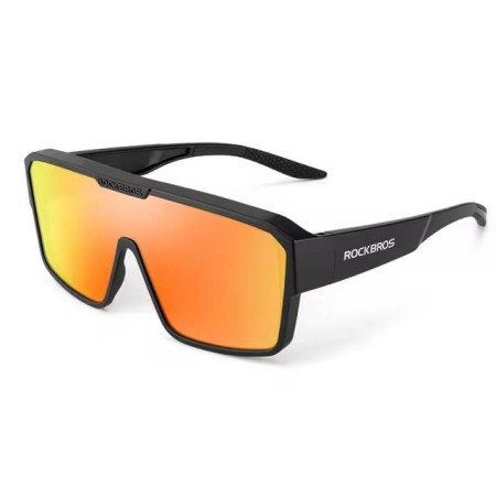 Okulary rowerowe / sportowe z polaryzacją ROCKBROS UV400 (14130018003) czerwona soczewka Okulary rowerowe / sportowe z polaryzacją ROCKBROS UV400 (14130018003) czerwona soczewka