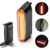 Lampka tylna, magnetyczna IPX6 czujnik hamowania 400mAh 36h ROCKBROS 24120009001