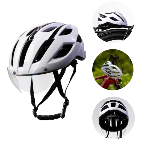 Kask rowerowy szosowy ROXAR SPEED white
