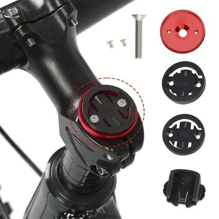 Adapter do montażu licznika rowerowego na mostek rowerowy