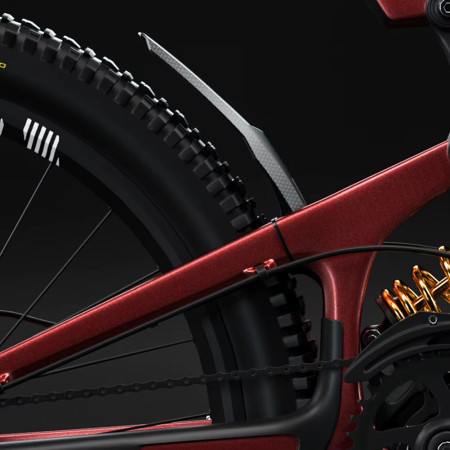 Błotnik rowerowy MTB do full przód tył carbon style