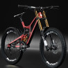 Błotnik rowerowy MTB do full przód tył carbon style