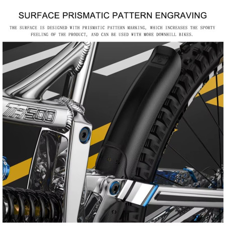 Błotnik rowerowy MTB Enlee do full tył carbon style
