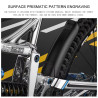 Błotnik rowerowy MTB Enlee do full tył carbon style