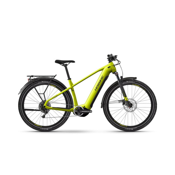 Rower elektryczny E-bike Haibike Trekking 5 - High lime/black - gloss