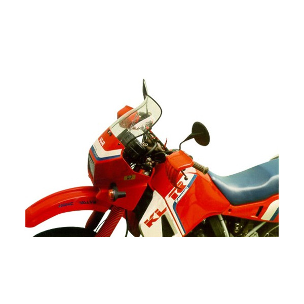 Szyba motocyklowa MRA KAWASAKI KLR 650, , 1987-1988, forma O, bezbarwna