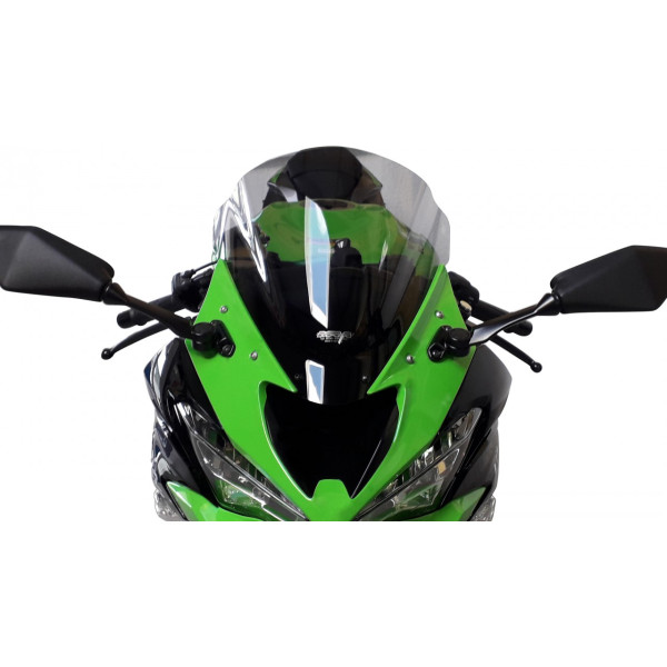 Szyba motocyklowa MRA KAWASAKI NINJA ZX 6 R, , 2019-, forma R, bezbarwna