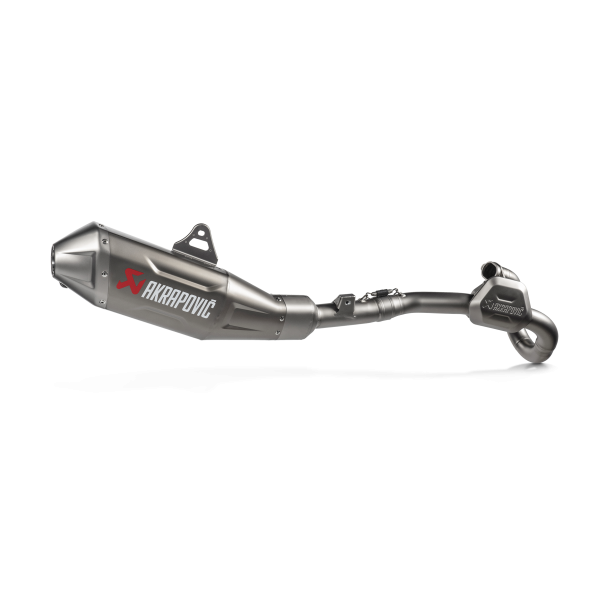 Kompletny układ wydechowy Akrapovic Evolution Honda CRF 450R tytan - S-H4MET16-FDHLTA
