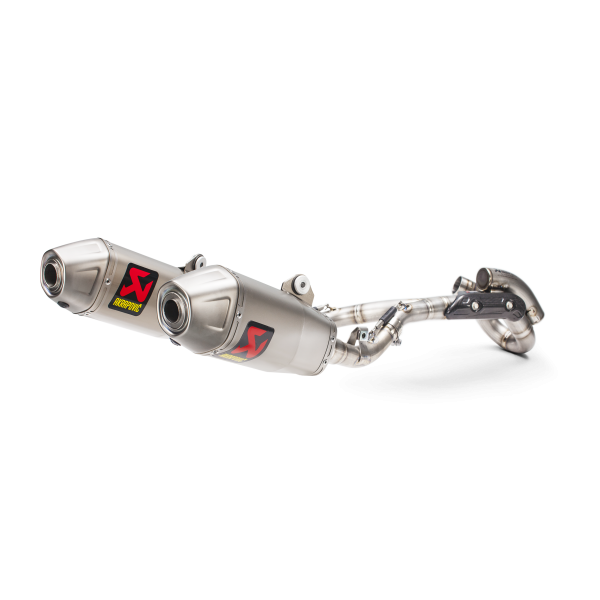 Kompletny układ wydechowy Akrapovic Racing Honda CRF 450R/RX tytan/stal nierdzewna - S-H4MR16-CIQTA