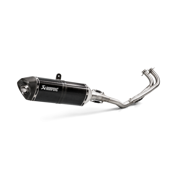 Kompletny układ wydechowy Akrapovic Racing SYM Maxsym 500 TL stal nierdzewna/carbon - S-SY5R1-RC