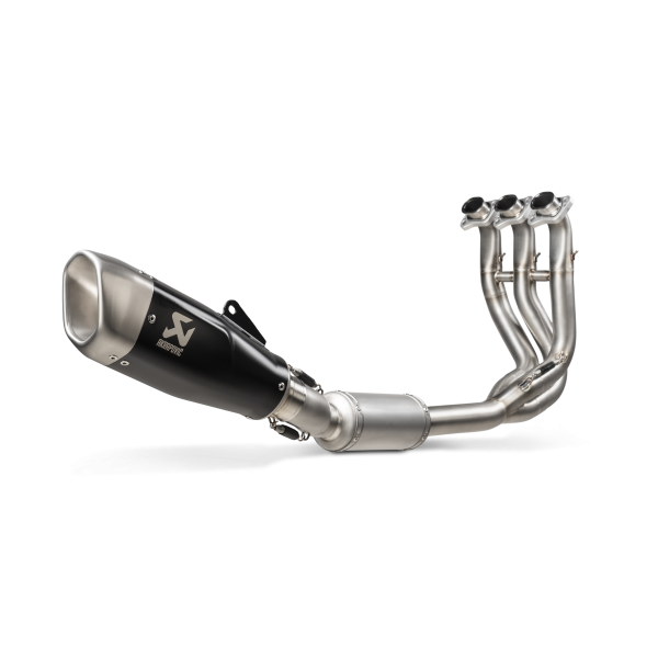 Kompletny układ wydechowy Akrapovic Racing Triumph Trident 660 - S-T6R1-CQTBL