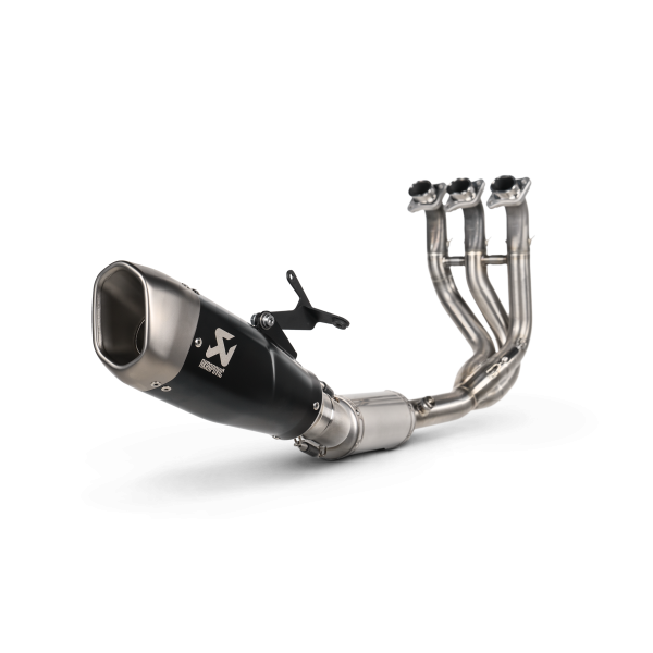 Kompletny układ wydechowy Akrapovic Racing Triumph 660 Trident / Daytona / Tiger Sport - S-T6R2-CQTBL