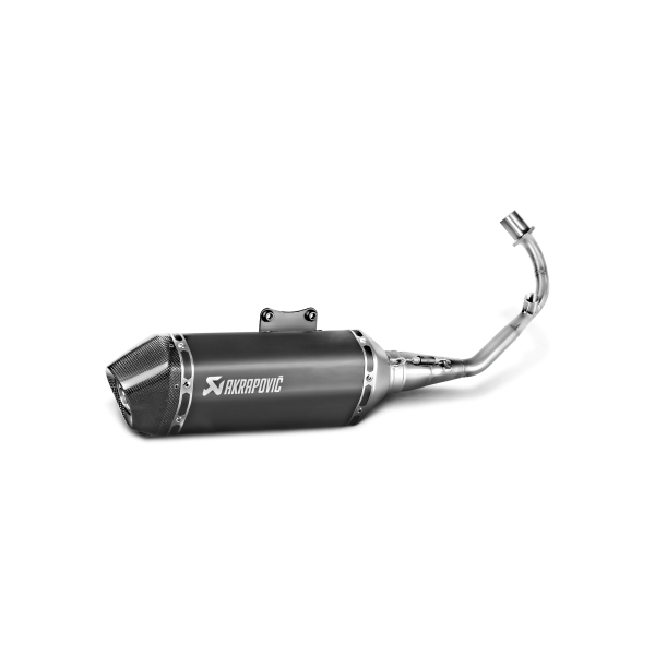 Kompletny układ wydechowy Akrapovic Racing Vespa Primavera/Sprint 125 stal nierdzewna - S-VE125R2-HZBL