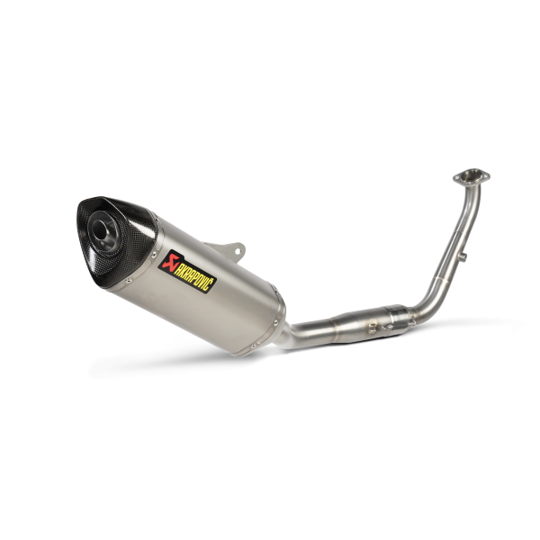 Kompletny układ wydechowy Akrapovic Racing Yamaha MT-125 tytan - S-Y125R8-HZT