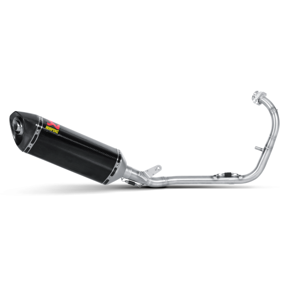 Kompletny układ wydechowy Akrapovic Racing Yamaha R 125 tytan - S-Y125R1-ZC