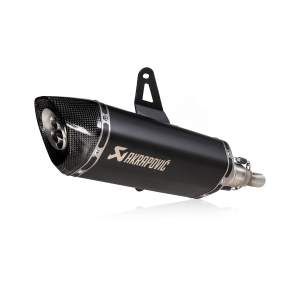 Tłumik Akrapovic Slip-On Italjet Dragster 125/200 stal nierdzewna - S-IT125SO1-HRTBL