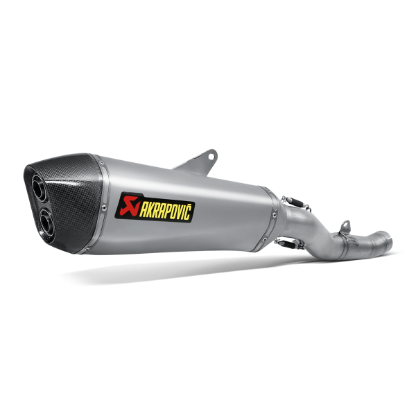 Tłumik Akrapovic Slip-On Kawasaki GTR 1400 tytan - S-K14SO5-HZAAT