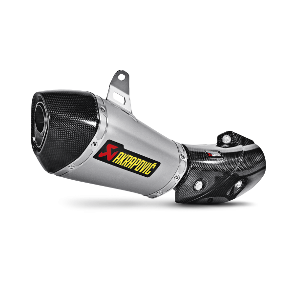 Tłumik Akrapovic Slip-On Kawasaki ZX-10R tytan - S-K10SO7T-HASZ