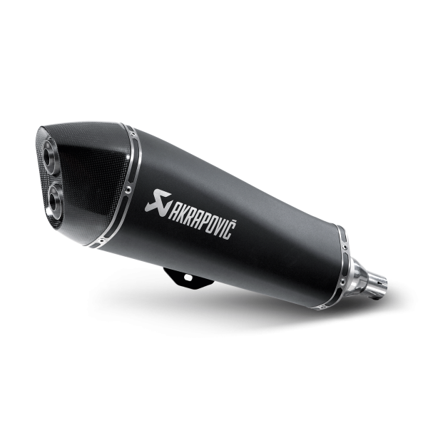 Tłumik Akrapovic Slip-On Piaggio Gilera Peugeot stal nierdzewna - S-PI4SO3-HRSS
