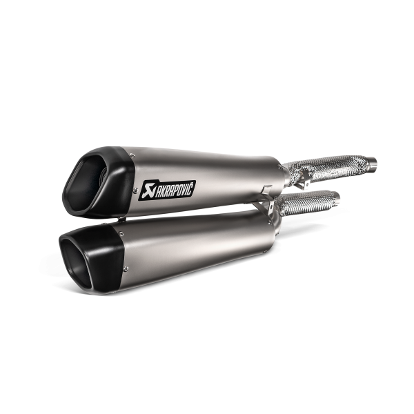 Tłumik Akrapovic Slip-On Triumph Scrambler 1200 tytan - S-T12SO3-HCQT
