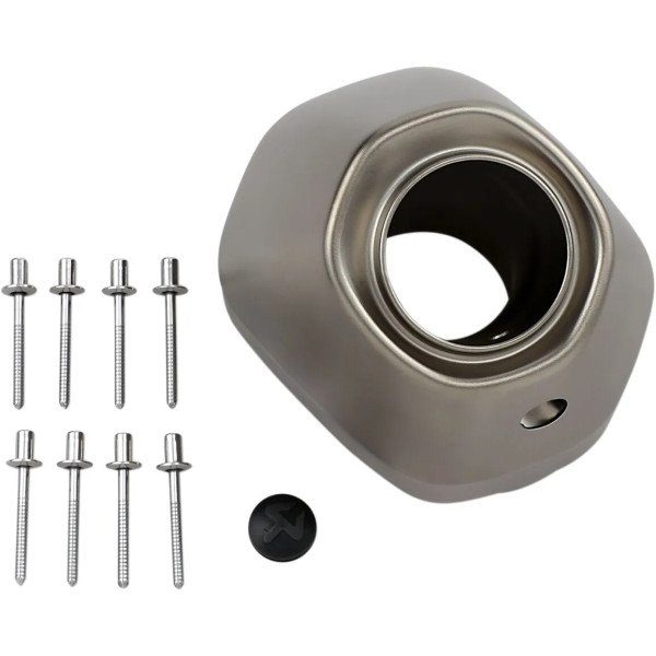 Końcówka zaślepka tłumika Akrapovic aluminium - V-EC187