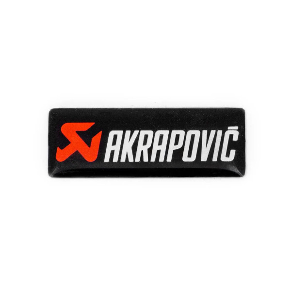 Naklejka Akrapovic odporna na wysoką temperaturę 30x11 mm - P-CST3POFILL