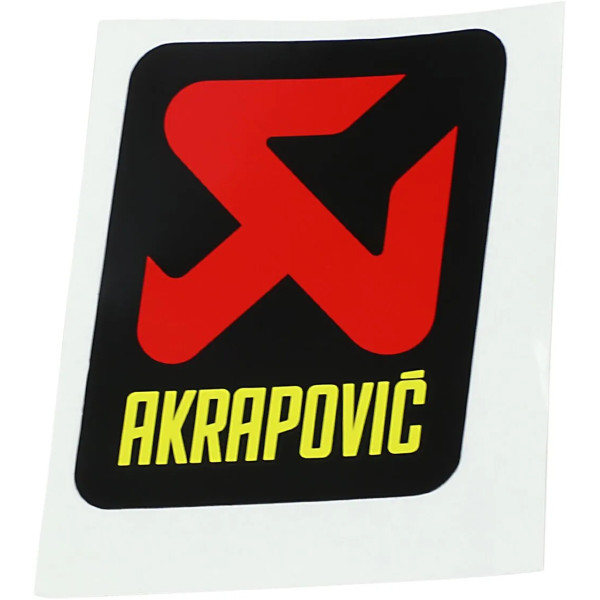 Naklejka Akrapovic odporna na wysoką temperaturę 60x57mm - P-HST13AL