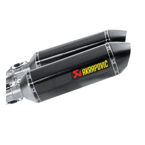 Tłumik Akrapovic Slip-On M-HZ05402CL lewy Triumph Speed Triple carbon - M-HZ05402CL