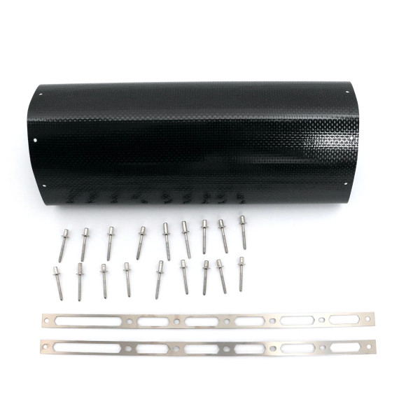 Zestaw naprawczy obudowa rękaw tłumika Akrapovic carbon - P-RKS689APL280