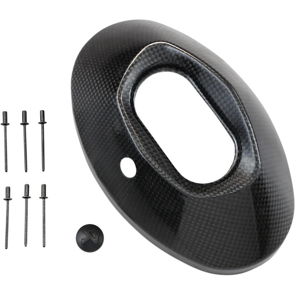Końcówka zaślepka tłumika Akrapovic carbon - V-EC17