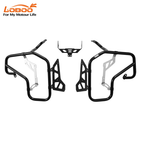 LOBOO Crashbary/Gmole górny do BMW R1300GS ADVENTURE (2024-) czarny (11.3.01151.003.11)