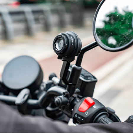 QUICK LAUNCH uchwyt na telefon z amortyzacją i ramieniem na gniazdo lusterka motocyklowego Outplorer QM05 QUICK LAUNCH uchwyt na telefon z amortyzacją i ramieniem na gniazdo lusterka motocyklowego Outplorer QM05