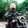 QUICK LAUNCH uchwyt na telefon z amortyzacją i ramieniem na gniazdo lusterka motocyklowego Outplorer QM05