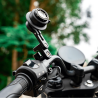 QUICK LAUNCH uchwyt na telefon z amortyzacją i ramieniem na klamkę sprzęgła motocyklowego Outplorer QM06