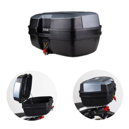 Top case GSB kufer centralny na motocykl z płytą 47L Top case GSB kufer centralny na motocykl z płytą 47L