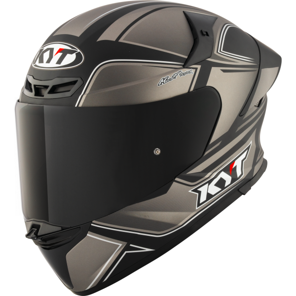 Kask motocyklowy KYT TT-REVO TOURIST MATT Zimny Szary