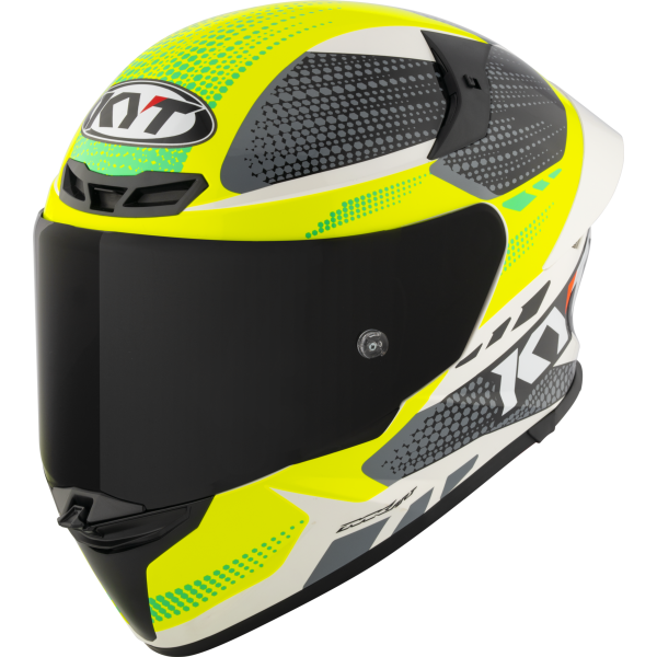 Kask motocyklowy KYT TT-REVO GEAR Czarny/Żółty