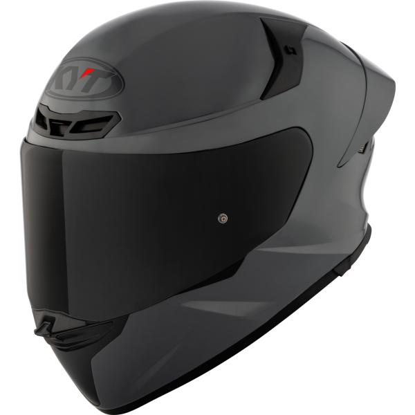 Kask motocyklowy KYT TT-REVO PLAIN Szary
