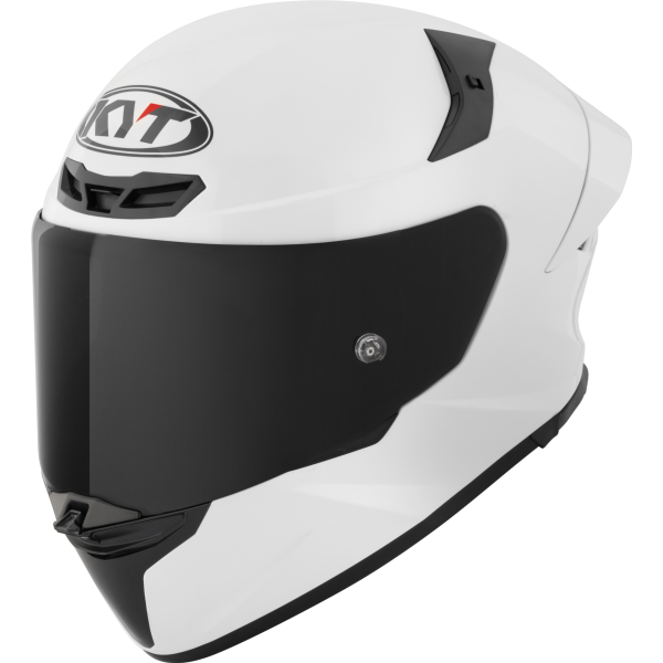 Kask motocyklowy KYT TT-REVO PLAIN Biały