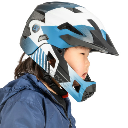 Kask dziecięcy z odpinaną osłoną podbródka FULL FACE off-road Rockbros TS-61 Kask dziecięcy z odpinaną osłoną podbródka FULL FACE off-road Rockbros TS-61