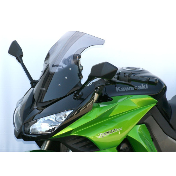 Szyba motocyklowa MRA KAWASAKI Z 1000 SX, ZXT00G/ZXT00L/ZXT00M, 2011-2016, forma TM, czarna