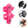 Adapter, uchwyt rowerowy do mocowania koszyka na sztycy, ramie ROCKBROS 310001004 różowy