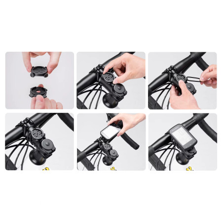 Komputer rowerowy z GPS Rockbros M1 PRO Komputer rowerowy z GPS Rockbros M1 PRO
