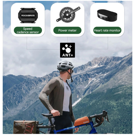 Komputer rowerowy z GPS Rockbros M1 PRO Komputer rowerowy z GPS Rockbros M1 PRO